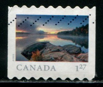 3150 Canada $1.27 Algonquin Prov Park SA coil, used perf 8 1/4