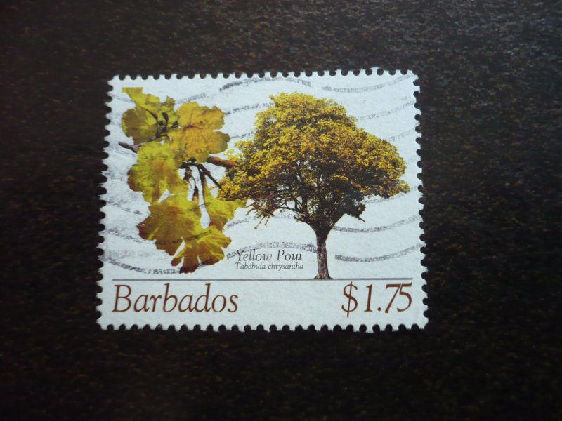 Stamps - Barbados - Scott# 1088 - Used Part Set of 1 Stamp