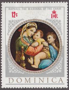 Dominica 241a  Christmas Issue 1968