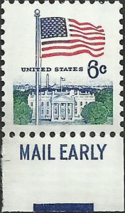 # 1338D MINT NEVER HINGED ( MNH ) FLAG