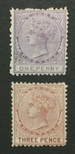 MOMEN: LAGOS SG #1,3 P12.5 CROWN CC MINT OG H LOT #194333-2611