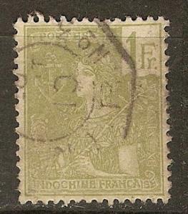 Inco-china Indochine 37 Y&T 37 Used VF 1904 SCV $8.25