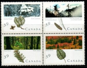 CANADA SG1394a 1990 FORESTS MNH