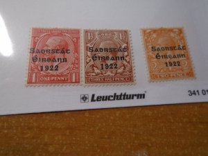 Ireland  #  45-47  MH