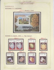 Grenada #644-659  Single (Complete Set) (Scouts)