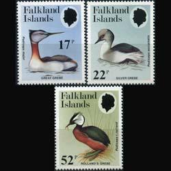 FALKLAND IS. 1984 - Scott# 408-10 Birds Set of 3 NH