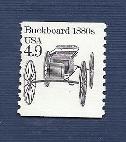 2124 4.9c Buckboard F/MNH/OG