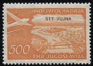 Yugoslavia - Trieste Zone B 1954 Sc C32  500d  Mint MNH  VF, cv $27.50