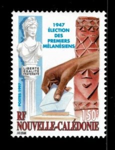 New Caledonia 1997 - First Melanesian Election - Single Stamp - Scott 767 - MNH