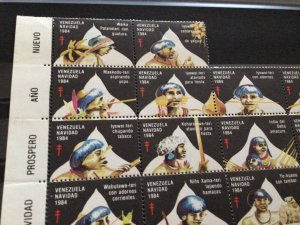Venezuela Navidad mint never hinged no gum stamps A11189