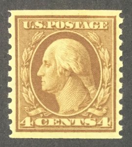 MOMEN: US STAMPS #457 MINT OG H LOT #48594