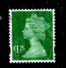 Great Britain - #MH472 Machin Queen Elizabeth II (Off Paper) - Used