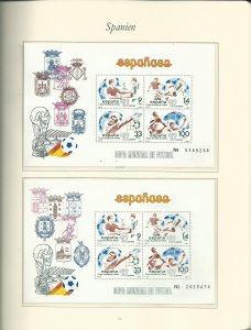 Small Collection of Late 1981-1984 Spain Unused Never Hinged