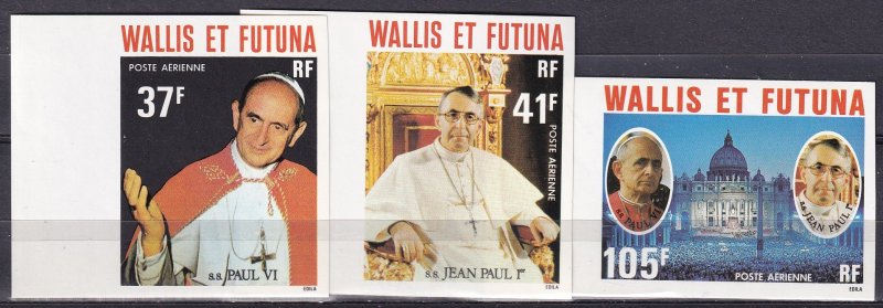 Wallis & Futuna Islands #C84-6  MNH Imperf  (Z9198)