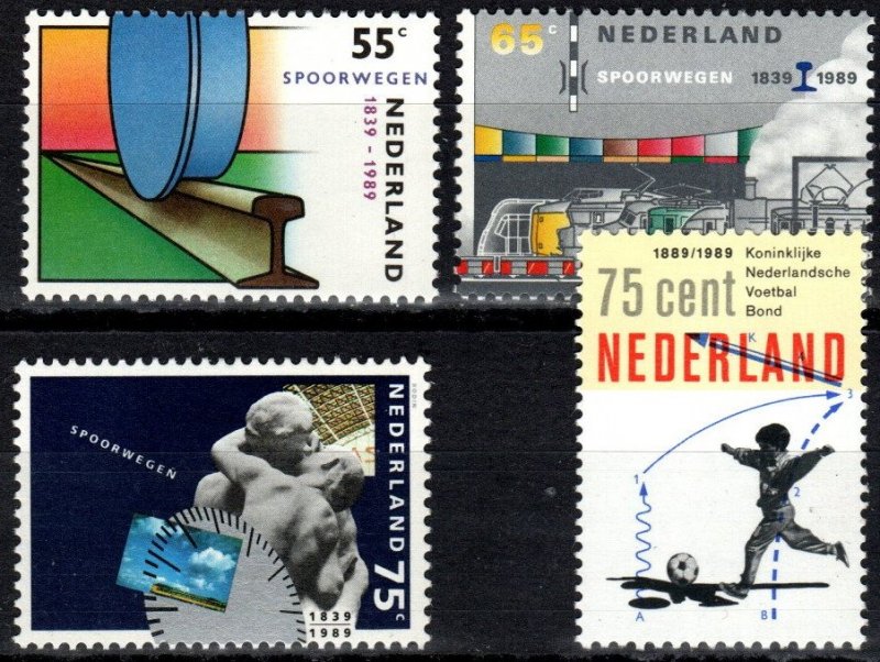 Netherlands #746-9 MNH CV $2.70  (P68)