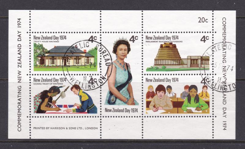 New Zealand x 9 early decimal sets used