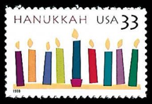 PCBstamps     US #3352 33c Hanukkah, MNH, (18)