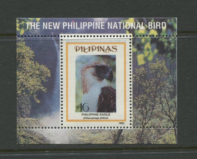 STAMP STATION PERTH Philippines #2367 New Eagle Souvenir Sheet MNH CV$7.00.