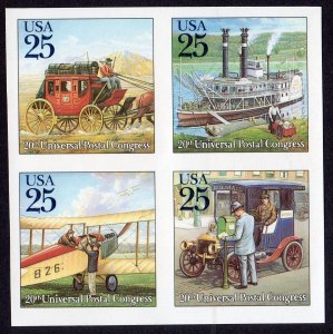 Scott #2438 20th Universal Postal Congress Block of 4 Stamps - MNH