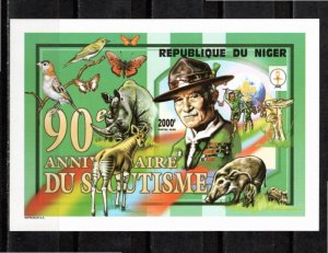 Niger 1998 MNH Sc 975E IMPERFORATE souvenir sheet