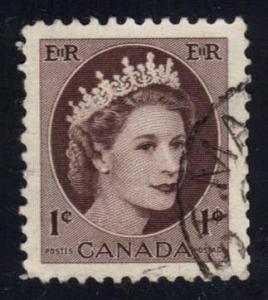 Canada #337 Queen Elizabeth II; Used