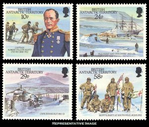 British Antarctic Territory Scott 137-140 Mint never hinged.