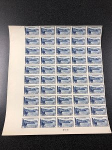 US 761 Crater Lake - National Park Sheet Of 50 Imperf Mint No Gum