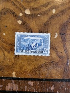 Stamps French Andorra scott #59A nh