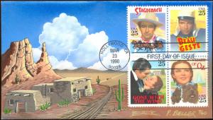 #2445-48 Classic Films Beller FDC