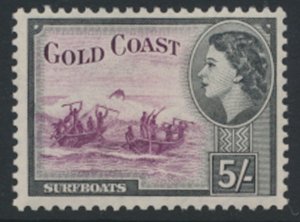 Gold Coast SG 163    SC# 158  MH    Surfboats   see scans and details 