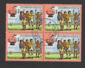 LAOS SC# 383 VF U 1982 BK/4