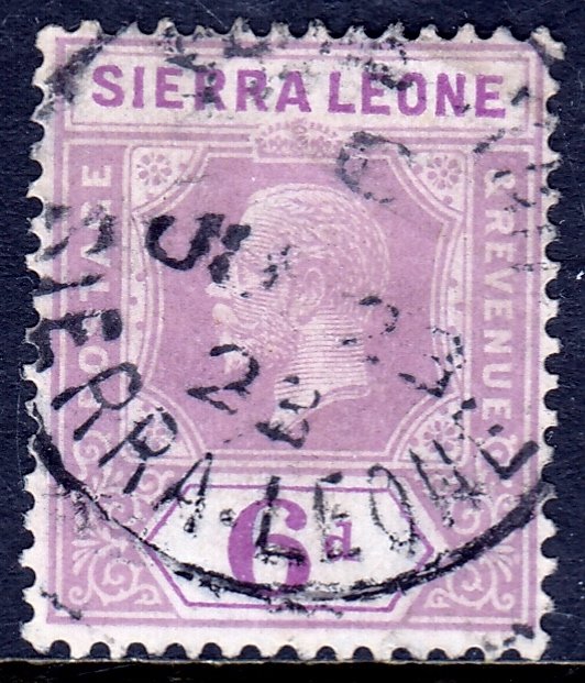 Sierra Leone - Scott #130 - Used - Faded color - SCV $2.75