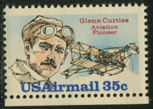 C100  35c Glenn Curtiss Air Mail Mint NH OG