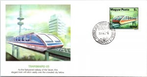 Hungary 1979 FDC - Transrapid 05 - Budapest - J8810