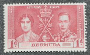 DYNAMITE Stamps: Bermuda Scott #115  MINT hr