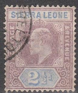 Sierra Leone #68   F-VF Used   CV $9.00  (A6416)