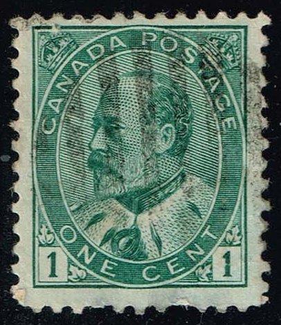 Canada #89 King Edward VII; Used