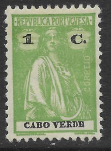 Cape Verde #165 MH Ceres Stamp. Nice.