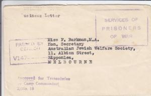 1943, German POW, Camp 2, Tatura, Victoria to Melbourne, Australia, (C2755)