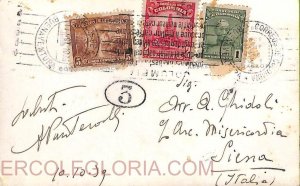 ad6198 -  COLOMBIA -  Postal History - POSTCARD to ITALY  1939