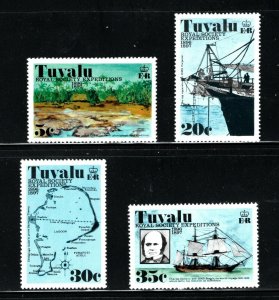 Tuvalu  (1977)  - Scott # 54 - 57, 