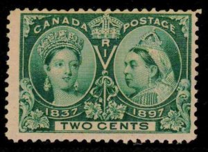 CANADA SCOTT#52 JUBILEE  ISSUE OF 1897 - OG-H - FINE - CV $37.50 (ESP#405)