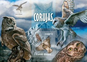GUINEA-BISSAU MNH. OWLS    |  Y&T Code: 890  |  Michel Code: 6687 / Bl.1173