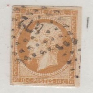 France Scott #14 Stamp - Used Single