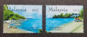 *FREE SHIP Malaysia Islands & Beaches 2002 Tourist Place Tourism (stamp) MNH