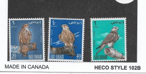 Abu Dhabi: Sc #12-14, MNH (52289)