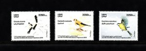 LEBANON-LIBAN MNH SC# 807-809 MIGRANT BIRDS DAY 2019