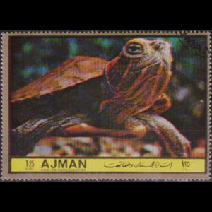 AJMAN 1972 - MI# 1959 Turtle 1.25r CTO