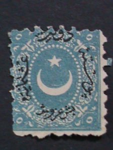​TURKEY-OTTOMAN-EMPIRE 1869 SC#24 153 YEARS OLD RARE SURCHARGE MNH STAMP-VF