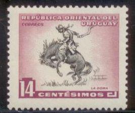 Uruguay 1954 SC# 614 MNH-OG L394